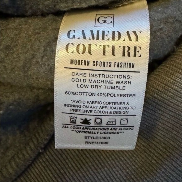 NFL Team Apparel Kansas City Chiefs Sweatshirt Women’s Size Large - Picture 8 of 8